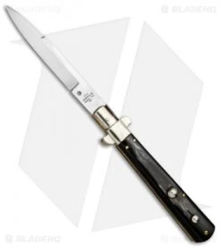 AGA Campolin 11" Frosolone Bayonet Stiletto Automatic Brazilian Horn (5" Satin)