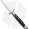 AKC Swinguard 10" Auto Italian Bayonet Stiletto Sim Dark Horn (4.25" Satin)