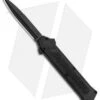 AKC F-16 D/A Bayonet OTF Automatic Knife Black Inlay (3.3" Black)