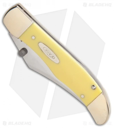 Case Kickstart Mid-Folding Hunter Assisted Knife Yellow (31265AC SS) - Image 3