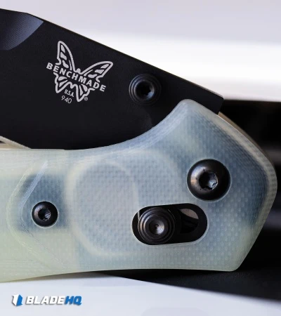 Benchmade 940 Osborne AXIS Lock Knife Natural G-10 (3.4" Black M4) - Image 9