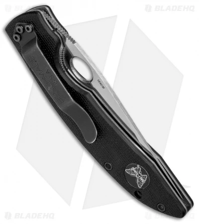 Vintage Benchmade Mini AFCK0-II 814S Liner Lock Knife (3.25" Satin Serr) - Image 3