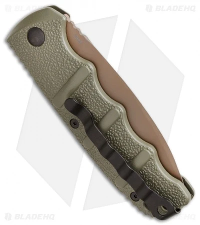 Boker Desert Warrior Kalashnikov Dagger Knife OD Green (3.25" Copper AUS 8) - Image 2