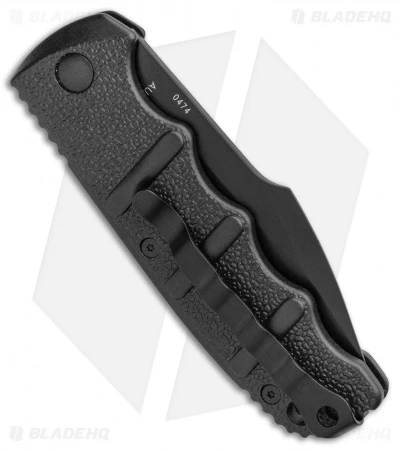 Boker Kalashnikov Harpoon Automatic Knife Black (3.25" Black D2) - Image 3