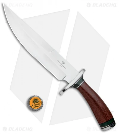 Boker Magnum 2019 Collection Fixed Blade Knife Burgundy Micarta (8.8" Polish) - Image 4