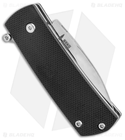 Boker Plus Shamsher Automatic Liner Lock Knife Black G-10 (1.9" Satin) 01BO361 - Image 3