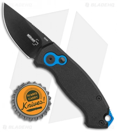 Boker Vox Kompakt CA Legal Automatic Knife (1.9" Black D2) - Image 4