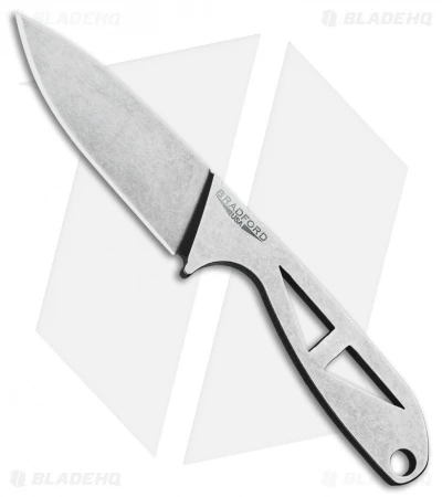 Bradford Knives G-Necker Fixed Blade Neck Knife (2.88" Stonewash)