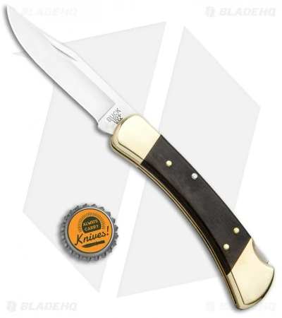 Buck Knives Buck 110 Manual Folding Knife Black Ebony (3.75" Satin) 0110BRS - Image 5