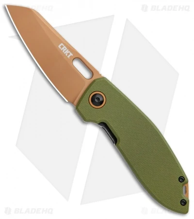 CRKT Burnley Sketch Frame Lock Knife Desert Warrior (2.75" Copper) Exclusive