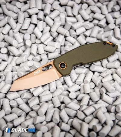 CRKT Burnley Sketch Frame Lock Knife Desert Warrior (2.75" Copper) Exclusive - Image 5