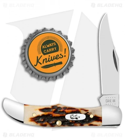 Case Pocket Hunter Knife 2.75" Red Stag (61165 SS) - Image 2