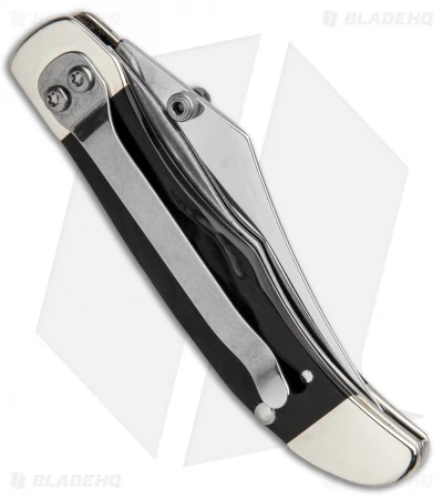 Case Kickstart Mid-Folding Hunter Assisted Knife Rough Black (61265AC SS) - Image 3