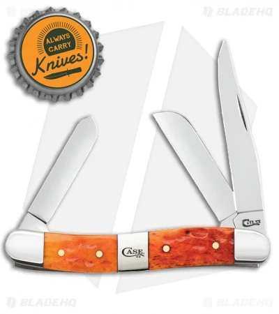 Case Knives Tequila Sunrise Bone Standard Jig Medium Stockman (6318 SS) - Image 2