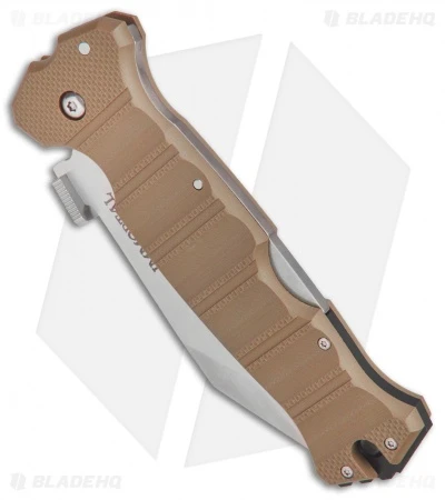 Cold Steel Immortal Lock Back Knife Coyote Tan G-10 (4" Satin) 23HVB - Image 2