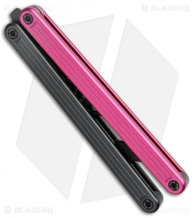Glidr Arctic Series Butterfly Trainer Knife Dark Rose (4.25" Black) - Image 3