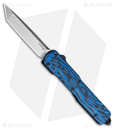 Hogue Knives Counterstrike OTF Auto Knife Blue Lava G-10 Tanto (3.5" Tumbled)