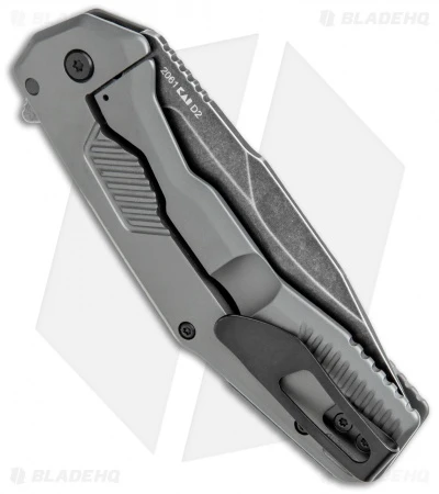Kershaw Cannonball Assisted Opening Knife Gray PVD Steel (3.5" BlackWash) - Image 3