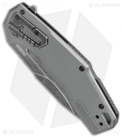 Kershaw Cannonball Assisted Opening Knife Gray PVD Steel (3.5" BlackWash) - Image 2