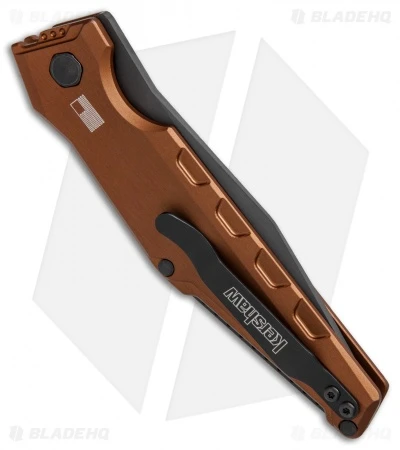 Kershaw Galyean Launch 7 Automatic Knife Earth Brown (3.75" Black) 7900EB - Image 2