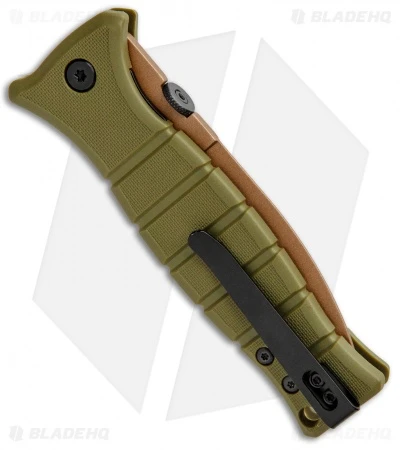 Kershaw XCOM Liner Lock Knife Desert Warrior GFN (3.6" Copper) Exclusive - Image 3