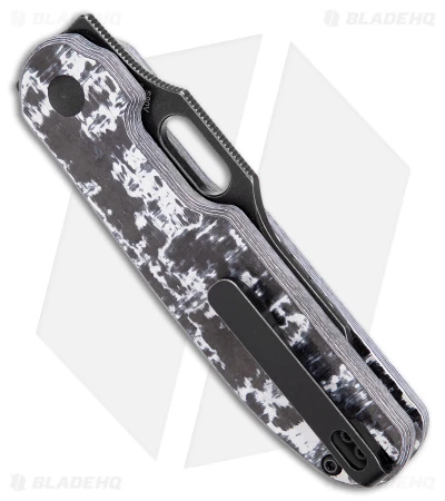 Kizer Cormorant Plunge Lock Knife Fat Carbon (3.15" Black S90V) Ki4562A7 - Image 3