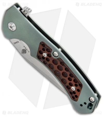 Kizer I.F.T. Frame Lock Knife Titanium (3.1" Stonewash) Ki3452 - Image 2