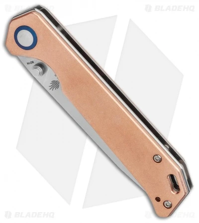 Kizer Vanguard Copper Begleiter Liner Lock Knife (3.5" Stonewash) - Image 2