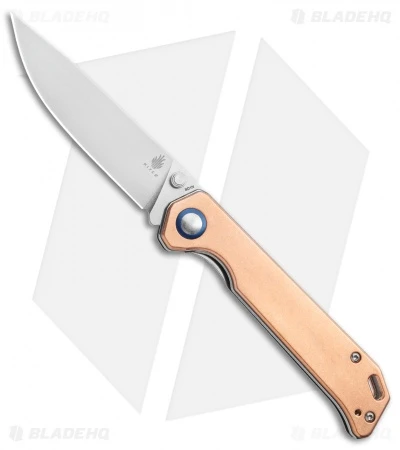Kizer Vanguard Copper Begleiter Liner Lock Knife (3.5" Stonewash)