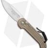 Microtech LUDT Automatic Knife Tan (3.4" Satin) 135-4TA