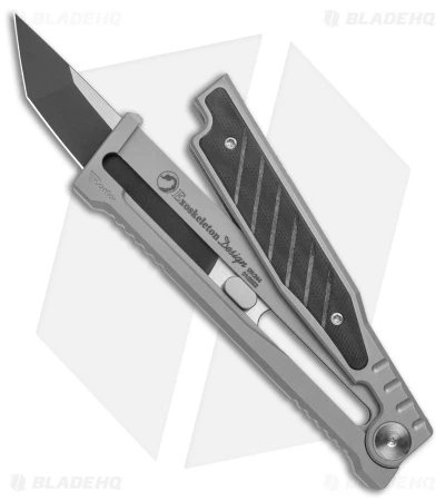 Reate Knives Reate EXO Gravity Tanto Knife Titanium/Black G-10 (3.75" Two Tone PVD) - Image 2