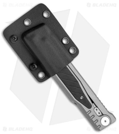 Reate Knives Reate EXO Gravity Tanto Knife Titanium/Black G-10 (3.75" Two Tone PVD) - Image 5