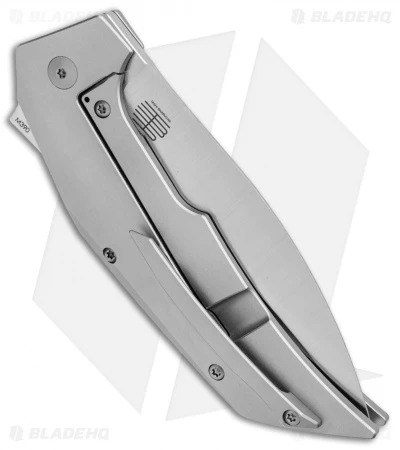 Reate Knives Bharucha T4000 Frame Lock Knife Carbon Fiber/Ti (3.8" Satin) - Image 3