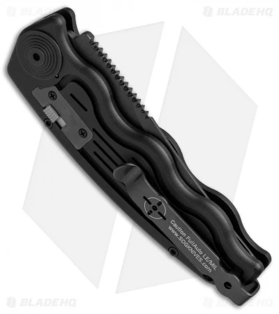 SOG Knives Mini SOG TAC Automatic Knife (3" Black) ST-11 - Image 3
