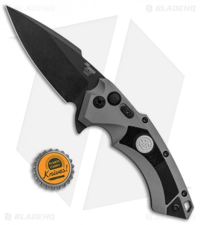 Hogue Sig Sauer X5 Spear Point Flipper Knife Gray (3.5" Black) 36572 - Image 4