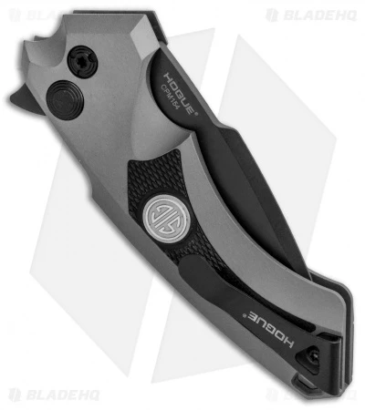 Hogue Sig Sauer X5 Spear Point Flipper Knife Gray (3.5" Black) 36572 - Image 3