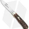 GEC #23 Pioneer Trapper Knife 4.5" Liner Lock Brazilian Cherry Beaver Tail