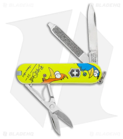Victorinox Classic SD Swiss Army Knife Blade HQ/Frankie & Bird Exclusive Yellow
