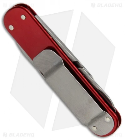 Victorinox Swiss Army Knife Money Clip Red Alox 53739 - Image 3