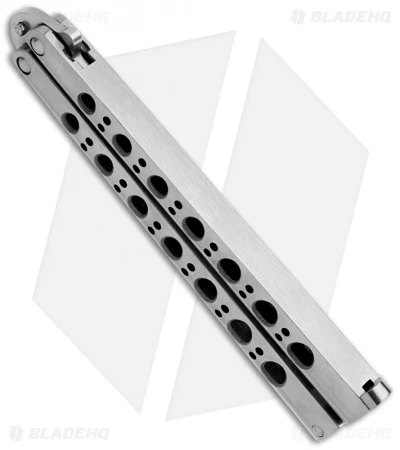 Benchmade 42 Balisong Knife Titanium Butterfly Knife T-Latch (Plain) BM42 - Image 2