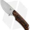Benchmade Hidden Canyon Hunter Knife Wood Fixed Blade (2.67" Stonewash) 15016-2