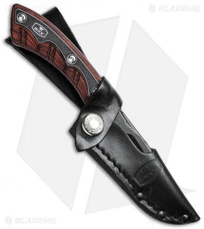 Buck Knives Buck 543 Open Season Caper Fixed Blade Knife Dymondwood (3.5" Satin) 0543RWS - Image 2