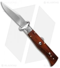 AGA Campolin 7.5" Calibro Humpback Automatic Knife Cocobolo (3.4" Satin)
