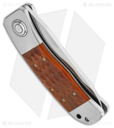 CRKT Lake's PAL Folding Knife Jigged Bone (2.75" Satin Plain) 7233 - Image 2