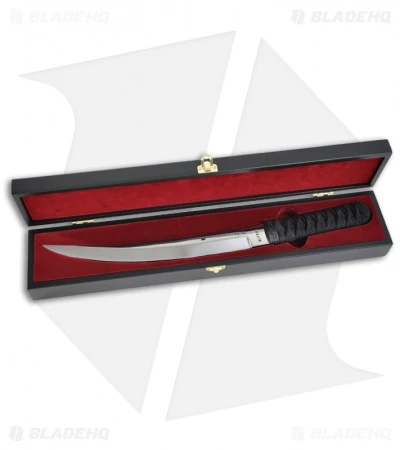 CRKT Hisshou Fixed Tanto Blade Combat Knife (13" Satin Plain) 2910N - Image 4