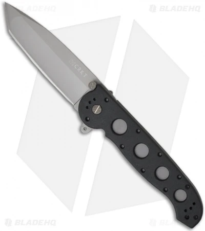CRKT Carson M16-04Z Zytel Tanto Flipper Knife (3.875" Bead Blast)